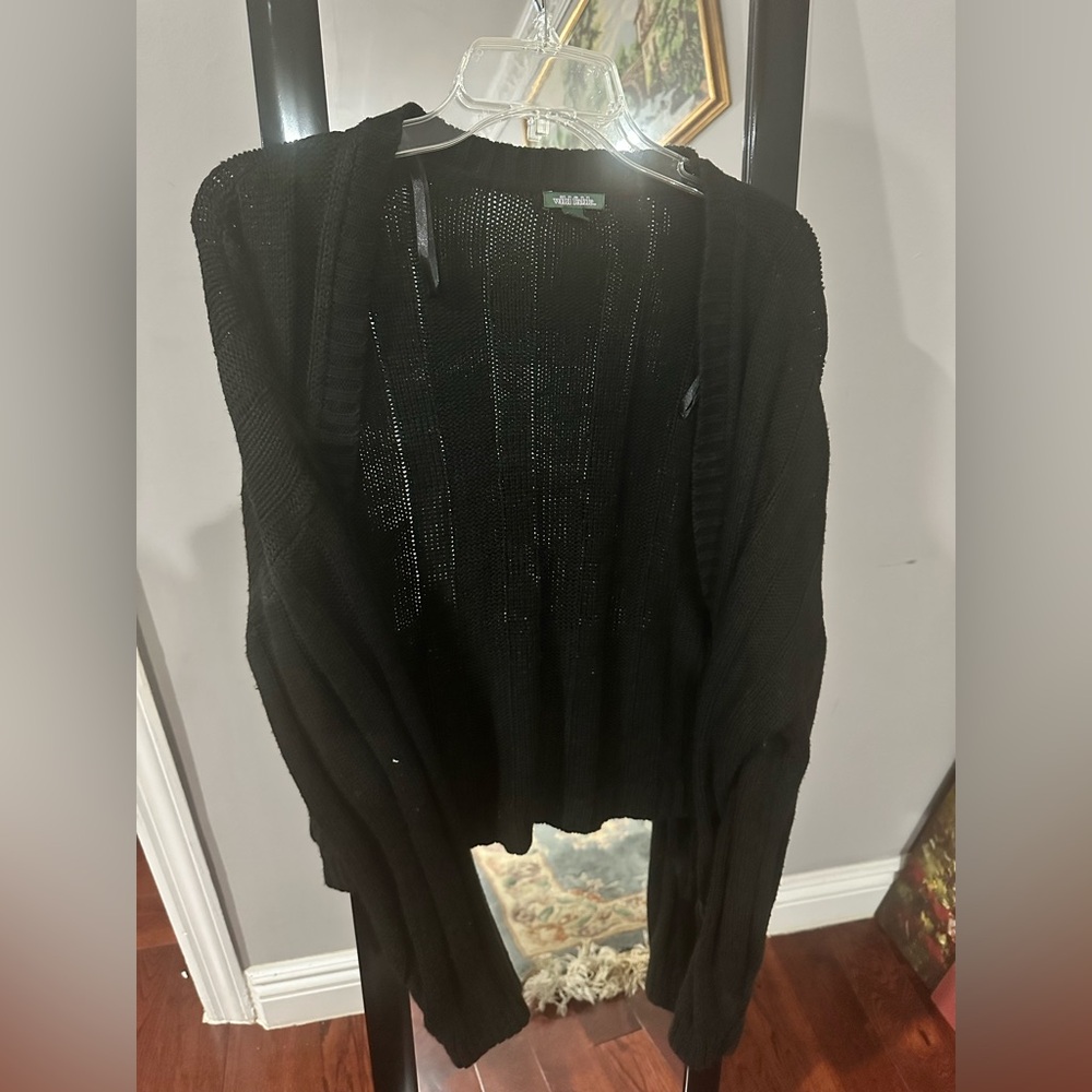 Black Women's Cardigan